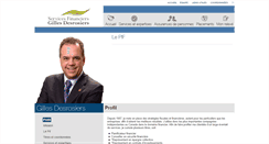 Desktop Screenshot of gillesdesrosiers.com